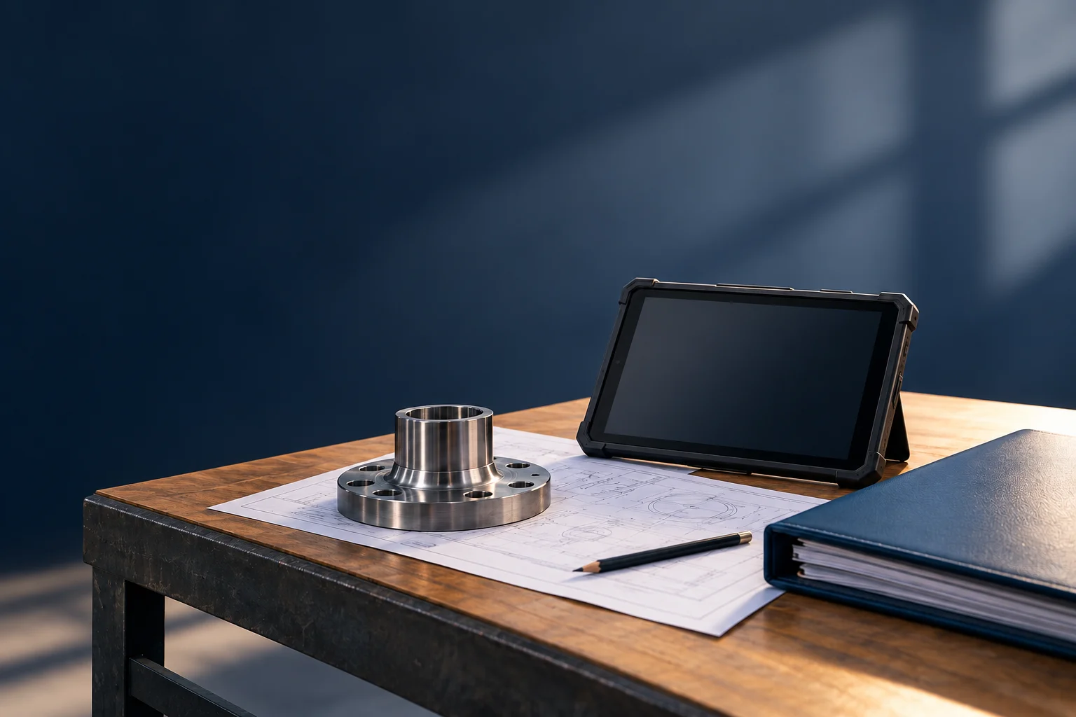 Illustrative sourcing and product requirement scene