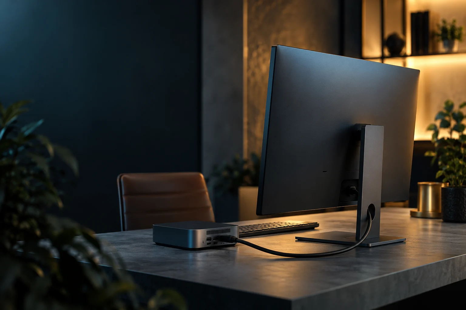 Illustrative it hardware & computer peripherals product scene