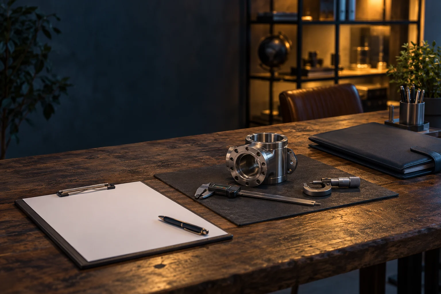 Illustrative sourcing and product requirement scene