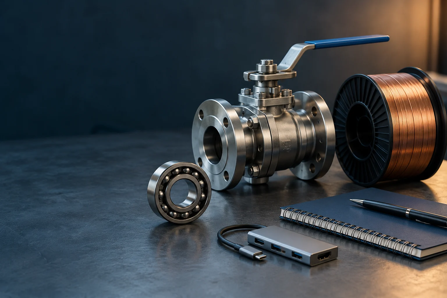 Illustrative products & sourcing product scene