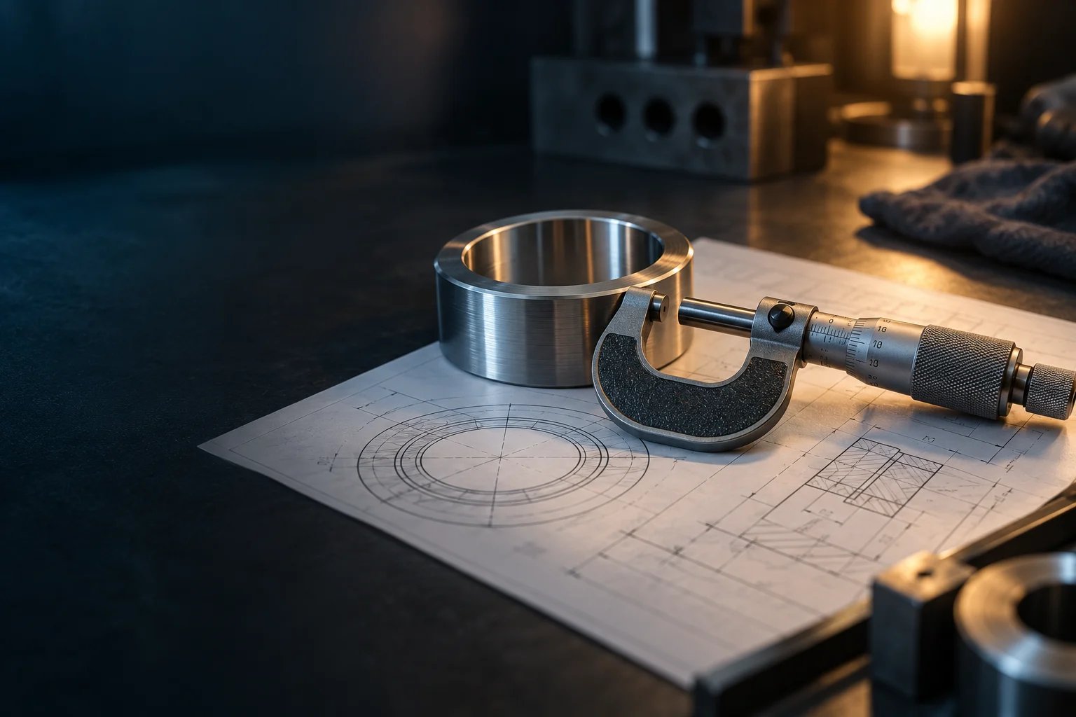 Illustrative sourcing and product requirement scene