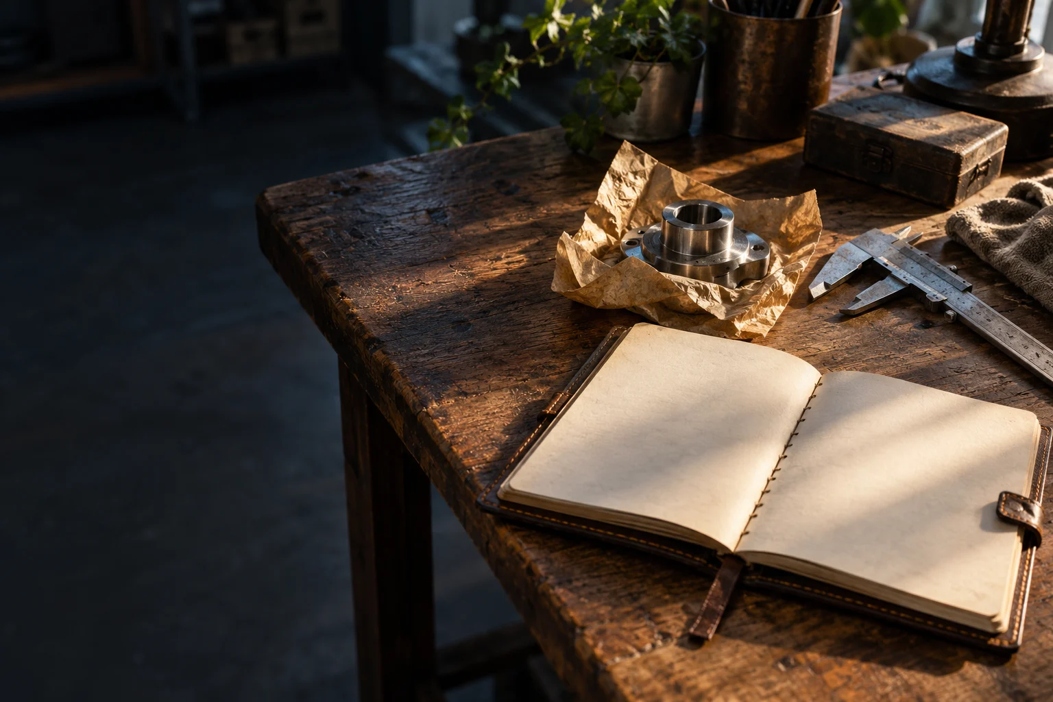 Illustrative sourcing and product requirement scene