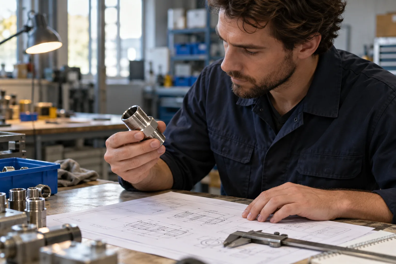 Illustrative industrial hardware products and requirement review