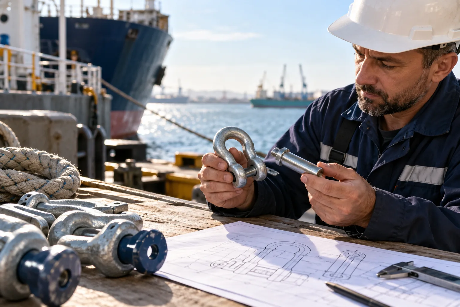 Illustrative shipbuilding hardware & fasteners products and requirement review