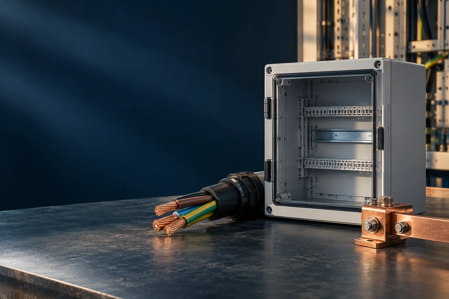 Illustrative distribution, protection & cable accessories selection