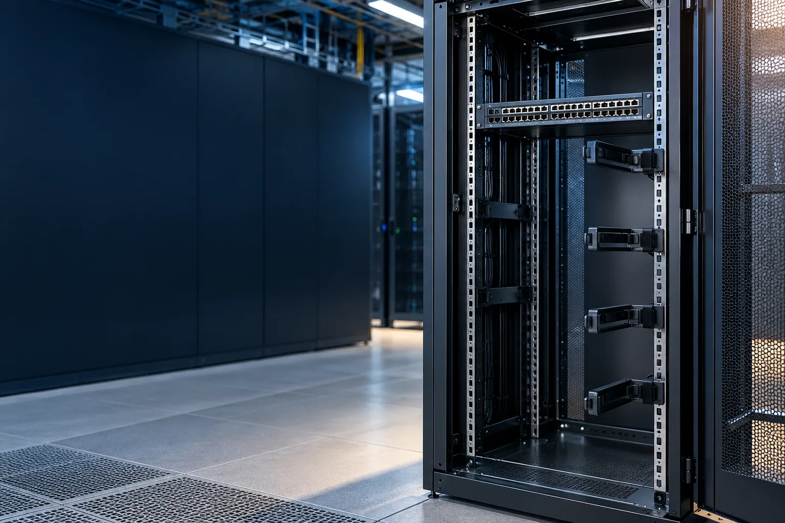 Illustrative racks, cabinets & cable management selection
