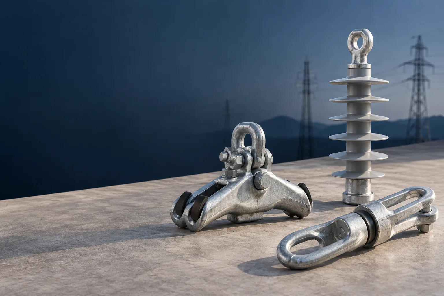 Illustrative transmission line hardware & insulation selection