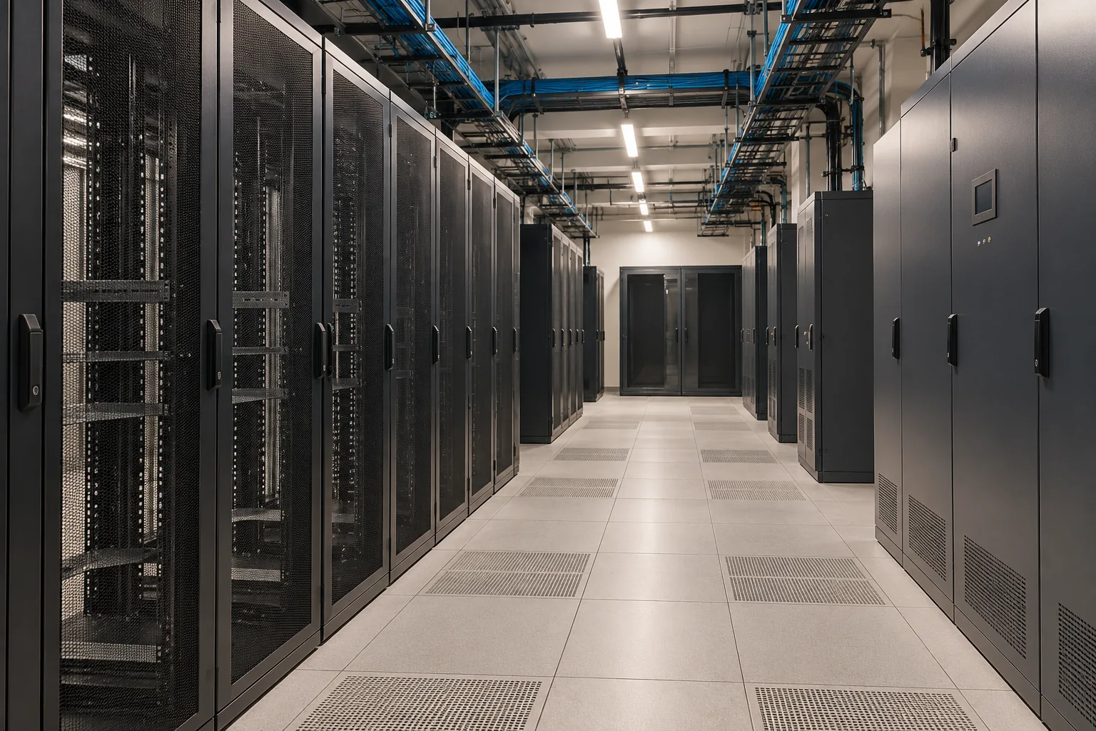 Illustrative Data Center Infrastructure scene