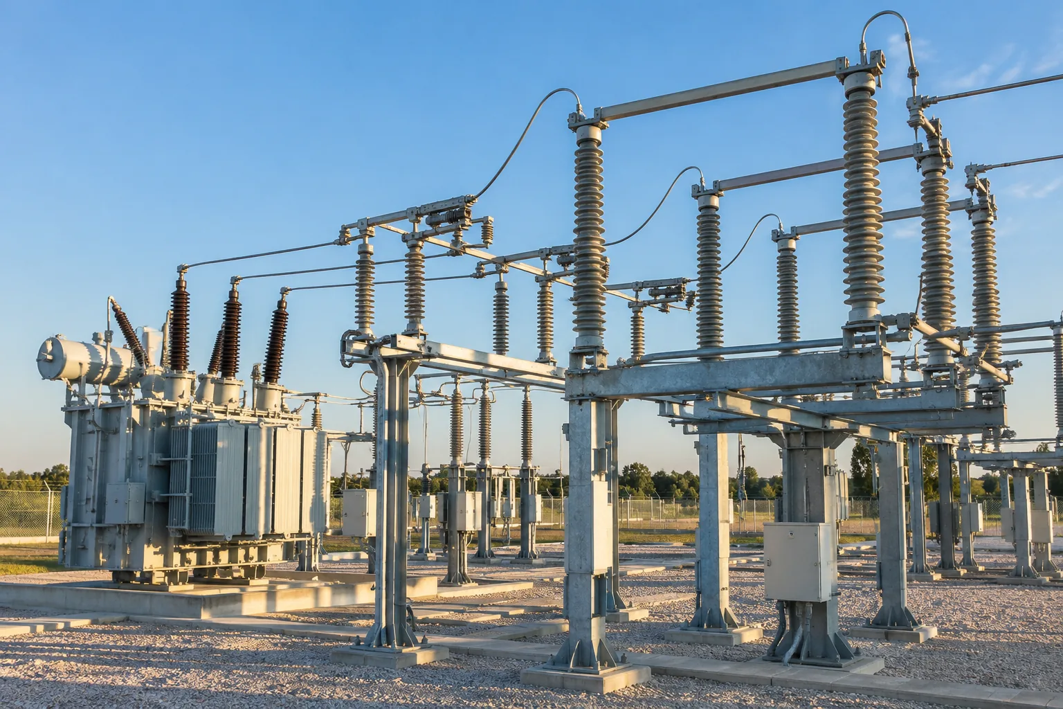 Illustrative Power & Grid Supplies scene