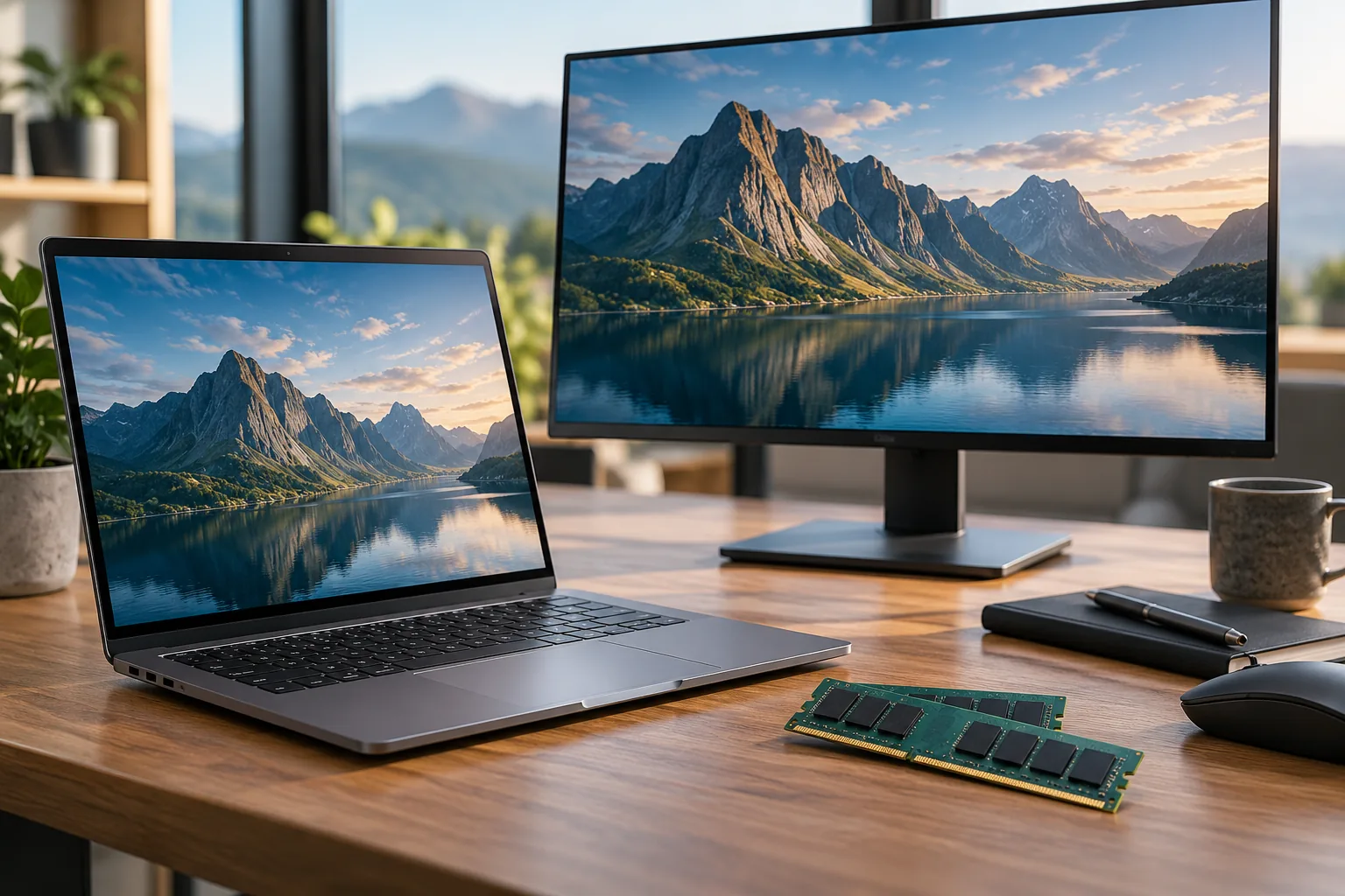 Illustrative Computers, Displays & Components scene