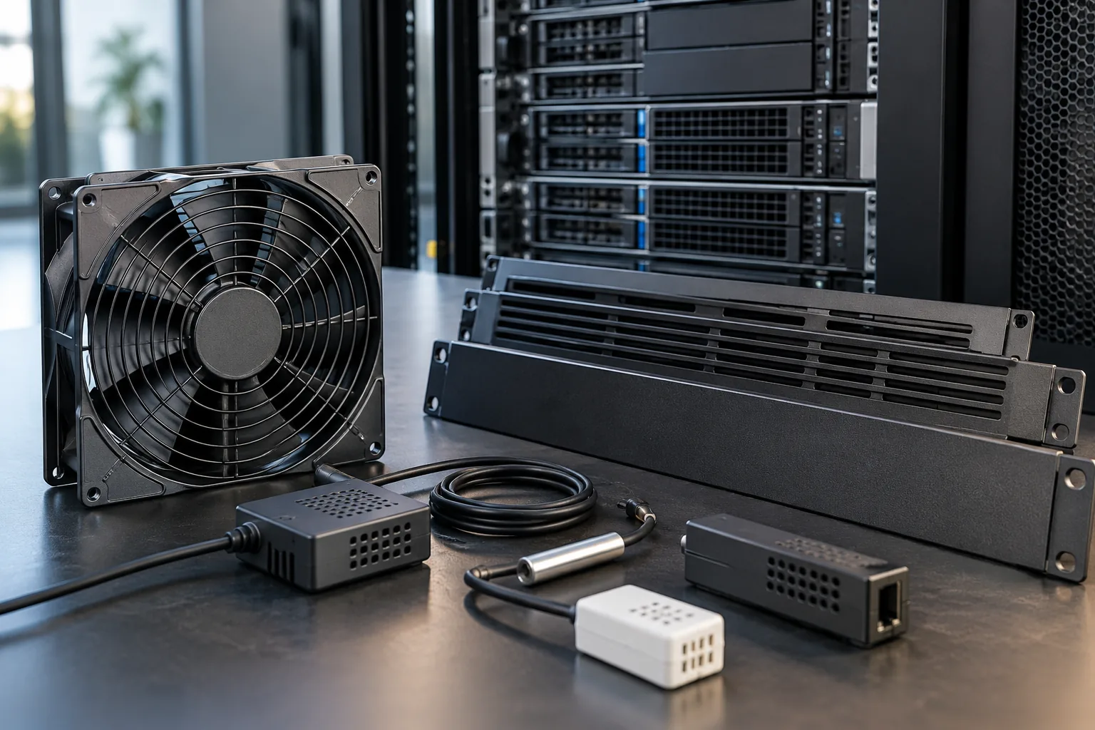 Illustrative Cooling, Monitoring & Infrastructure Accessories scene