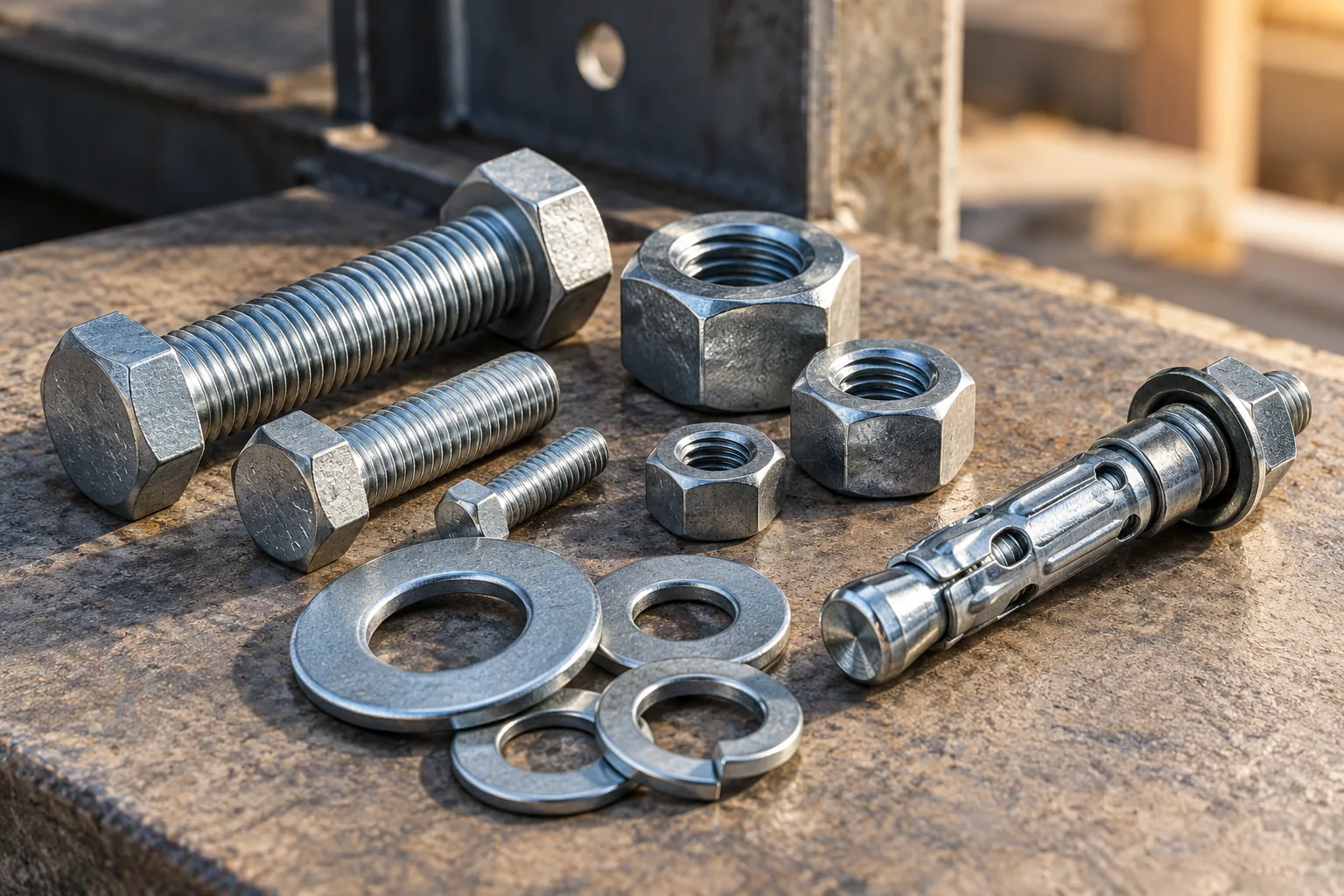 Illustrative Fasteners & Fixings scene