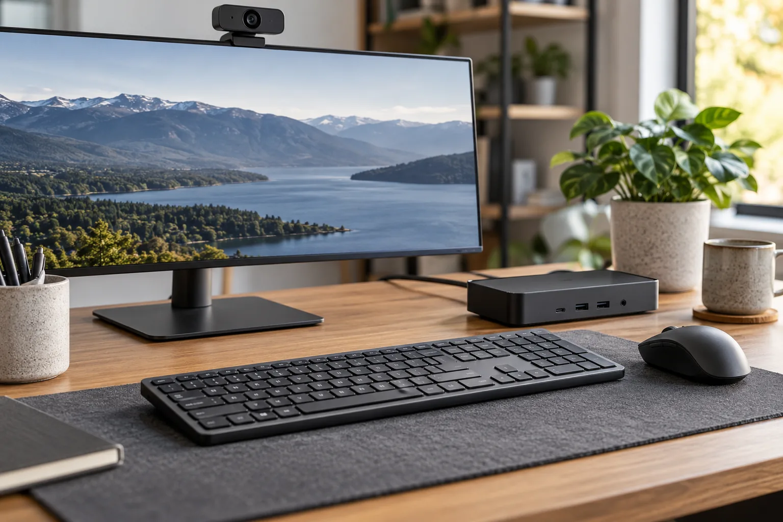 Illustrative Peripherals & Workspace Accessories scene