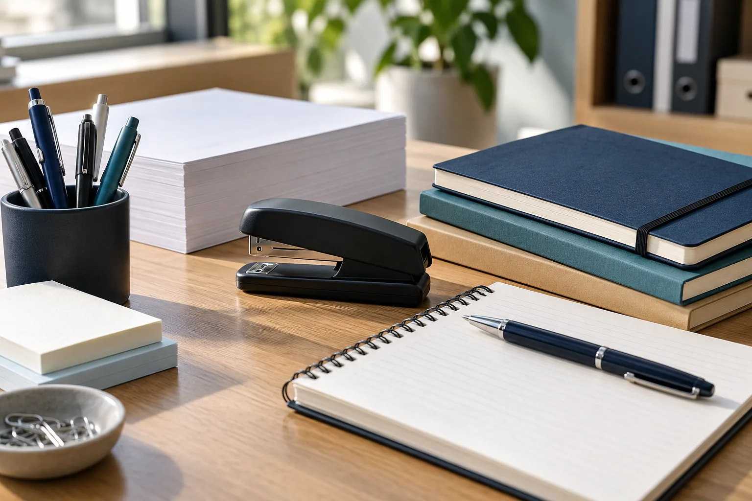 Illustrative Stationery & Everyday Essentials scene