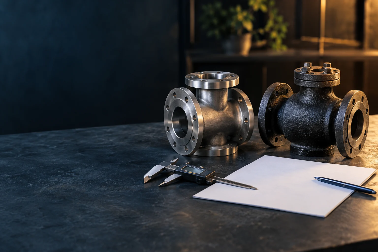 Illustrative sourcing and product requirement scene